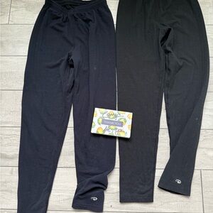 duofold Black ski base Leggings